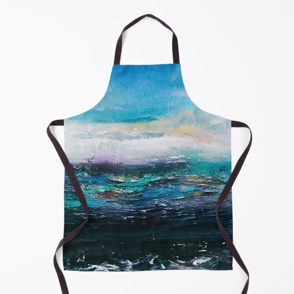 Item preview, Bright Blue Abstract Ocean-Seascapes Collection designed and sold by BioDigital-Jazz.