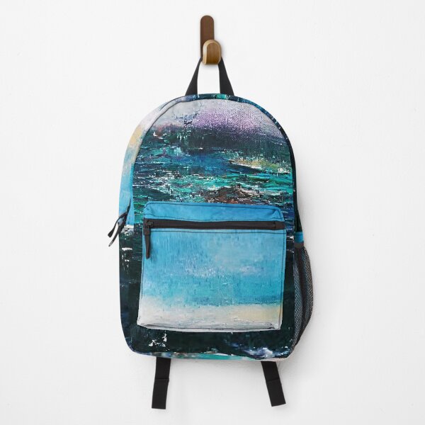 Item preview, Bright Blue Abstract Ocean-Seascapes Collection designed and sold by BioDigital-Jazz.