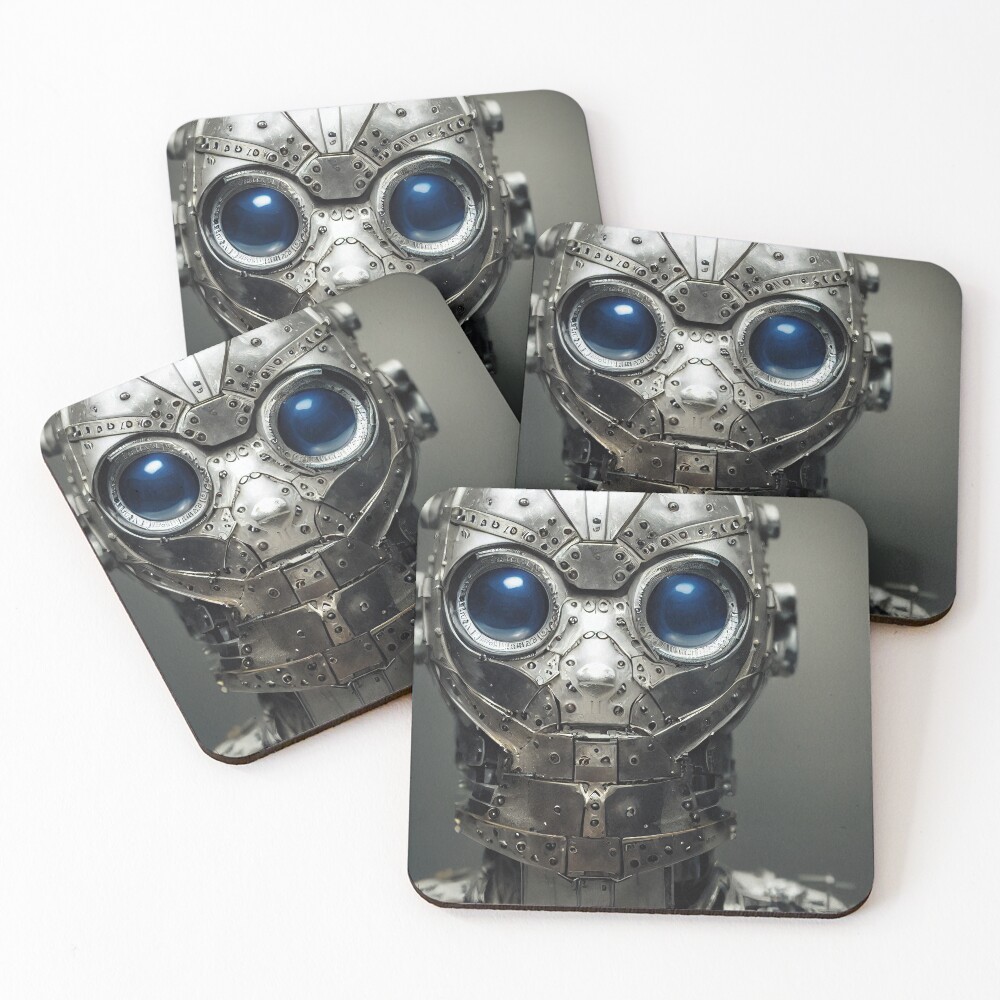 Item preview, Coasters (Set of 4) designed and sold by MecaTime.