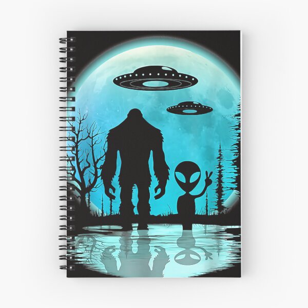 Item preview, Alien And Bigfoot Moon  designed and sold by Ella38.