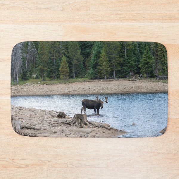 Item preview, Moose in Alpine Water   designed and sold by TMPhotograph.