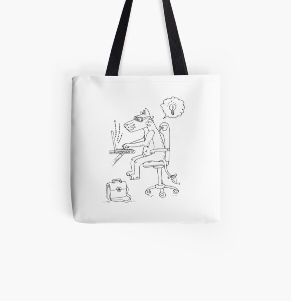 Leonardo programming All Over Print Tote Bag