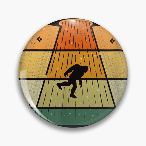 Item preview, Retro Vintage Bigfoot UFO Abduction Funny Sasquatch Aliens  designed and sold by Ella38.