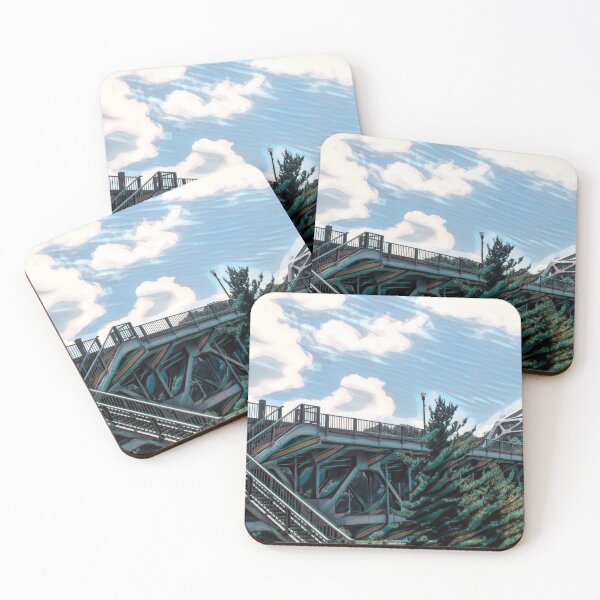 Item preview, Charleston Abstract Bridge designed and sold by bertsworks300.