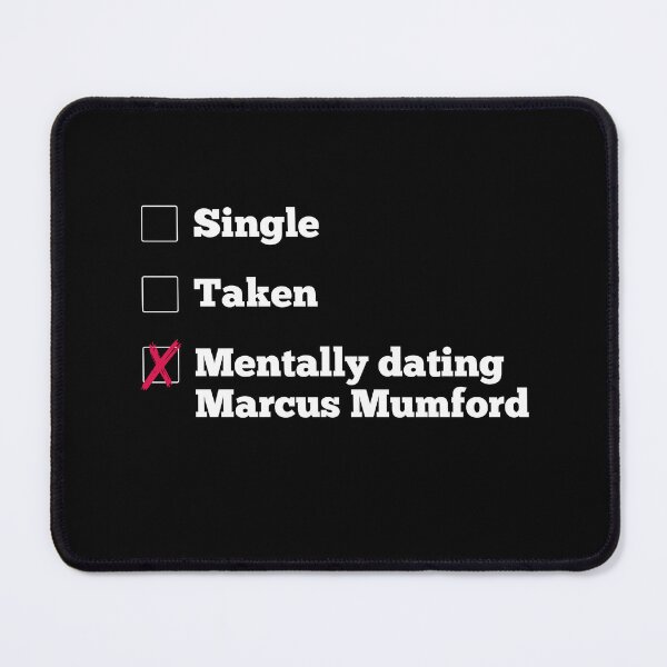 Item preview, Mentally Dating Marcus Mumford designed and sold by baldbird.
