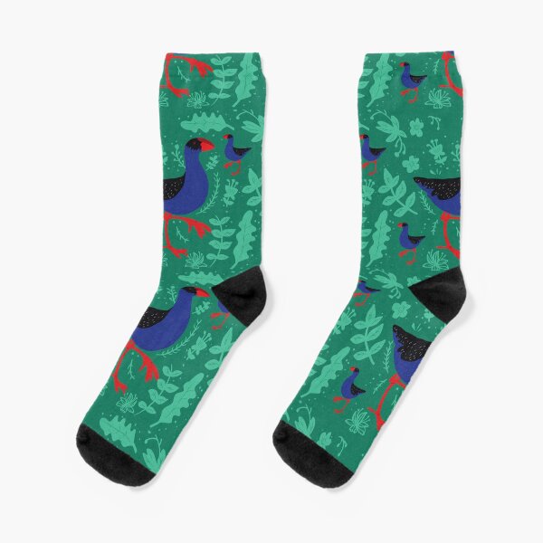 Item preview, Pukeko bird pattern designed and sold by Keencch.