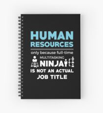 HUMAN RESOURCES Spiral Notebook