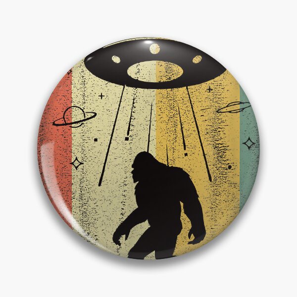 Item preview, Vintage Retro Classic T-Shirt Bigfoot Sasquatch Alien designed and sold by Ella38.