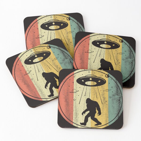 Item preview, Vintage Retro Classic T-Shirt Bigfoot Sasquatch Alien designed and sold by Ella38.