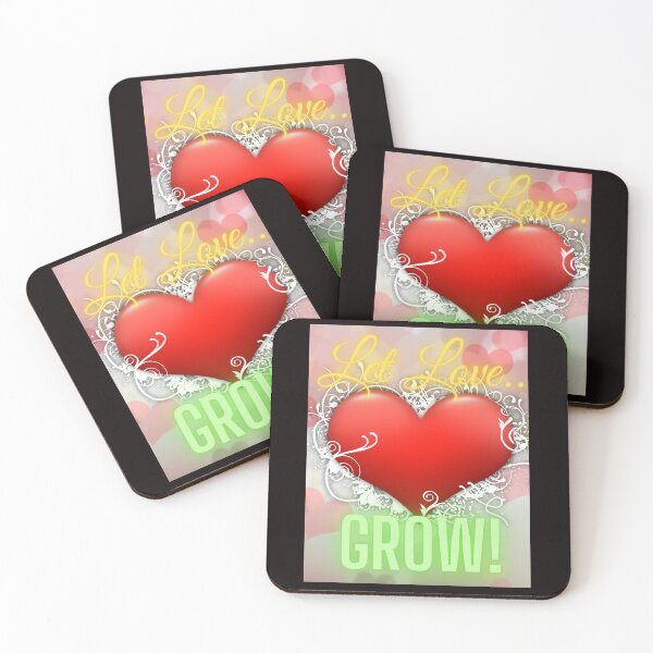 Item preview, Let Love Grow! designed and sold by SunMoonBeyond.