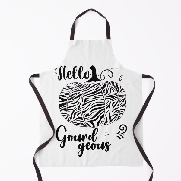 Item preview, Hello Gourdgeous Pretty Zebra Print Fall Pumpkin designed and sold by PearlMoonGrapes.