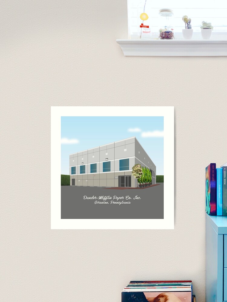 Dunder Mifflin Paper Co. Inc - Scranton, PA - As seen on The Office |  Greeting Card