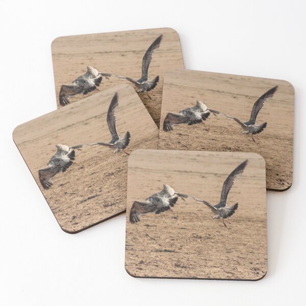 Item preview, seagulls on sandy beach designed and sold by Francespoppy.