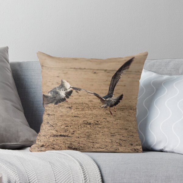 Item preview, seagulls on sandy beach designed and sold by Francespoppy.
