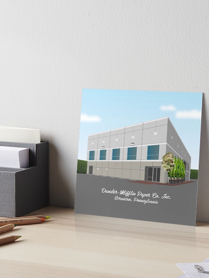 Dunder Mifflin Paper Co. Inc - Scranton, PA - As seen on The