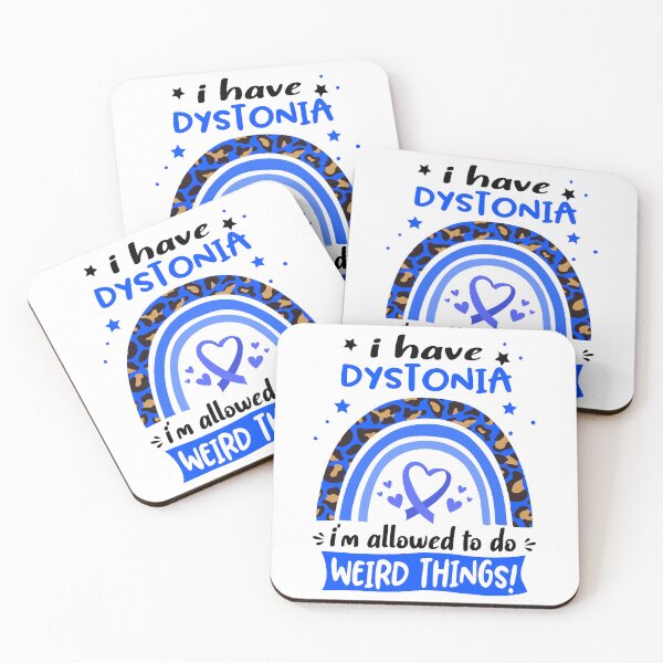 Item preview, Dystonia Awareness - I have Dystonia i am allowed to do Weird Things! designed and sold by KirstybShop.