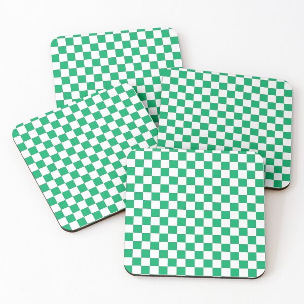 Item preview, Kelly Green + White Checkerboard designed and sold by char-creative.