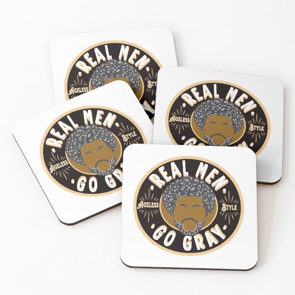 Item preview, Real Men Go Gray designed and sold by agelessfitfreak.