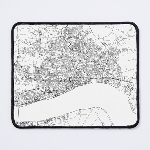 Item preview, Hull White Map designed and sold by multiplicitymap.