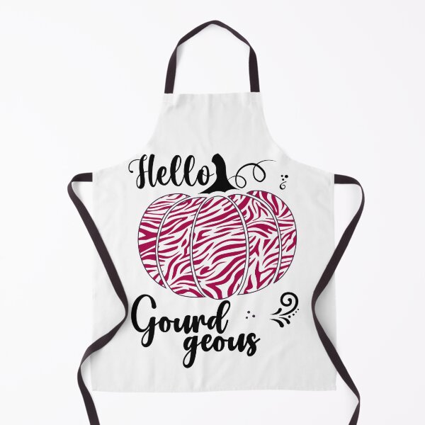 Item preview, Hello Gourdgeous, Pretty Zebra Print Fall Pumpkin - Dark Pink designed and sold by PearlMoonGrapes.