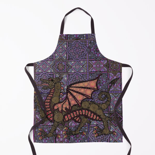 Item preview, Medieval Dragon in Purple designed and sold by DrKimsFineArt.