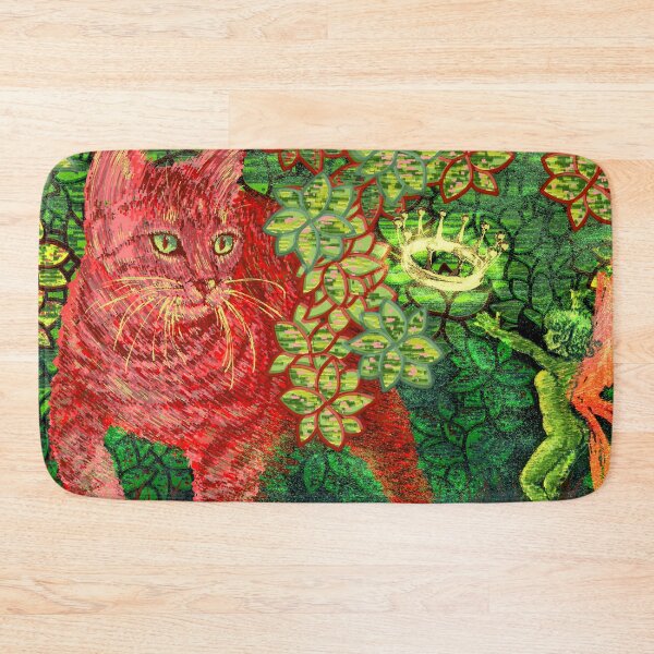 Item preview, Fairy Crowning Majesty Cat in the Jungle designed and sold by hmhmxoxo.