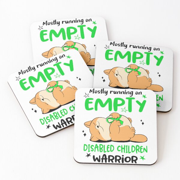 Item preview, Mostly running on Empty Disabled Children Warrior designed and sold by ElizabethS809.