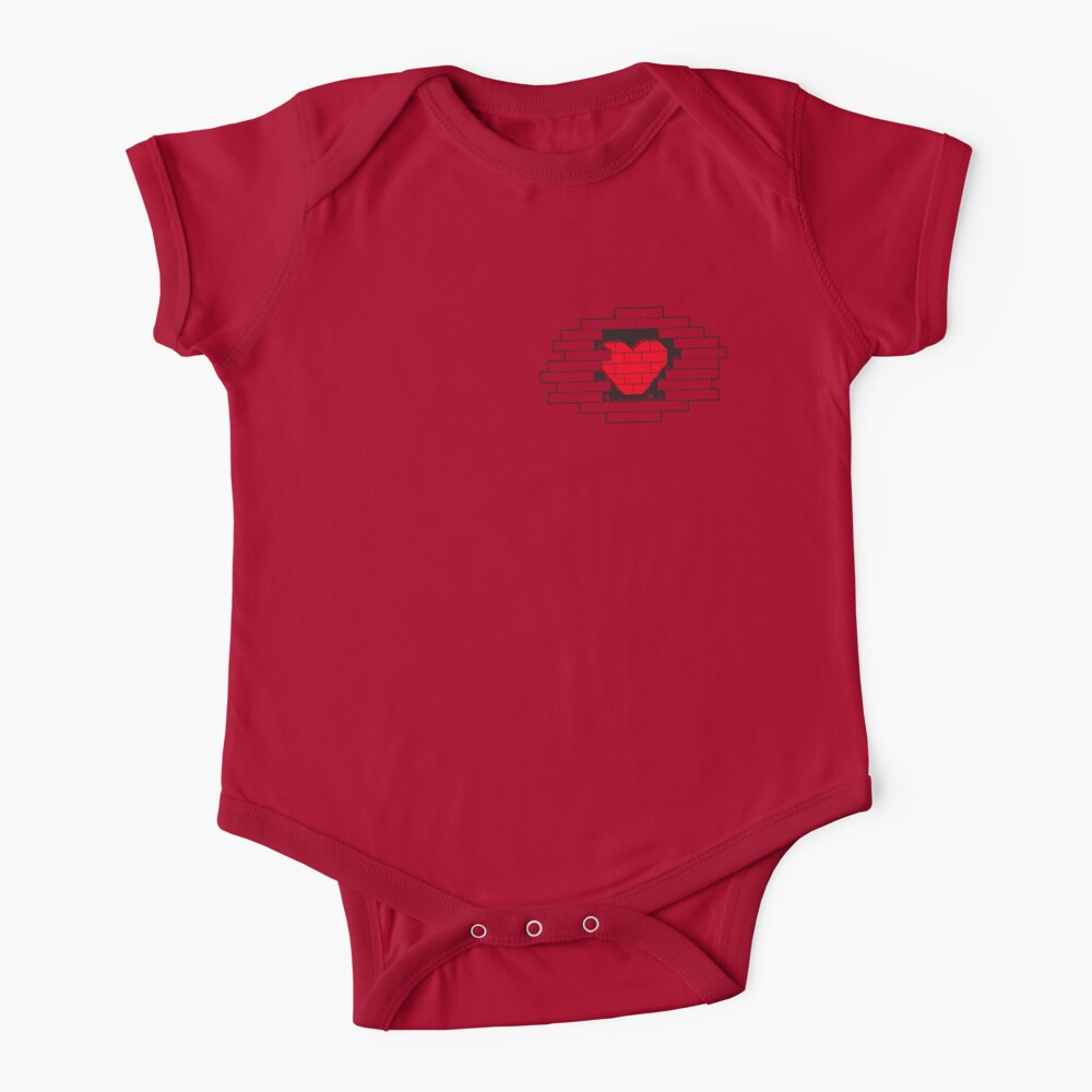 Brick Heart Baby One-Piece
