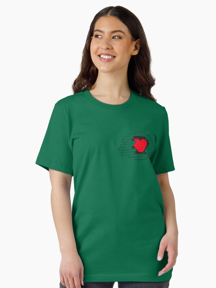 Thumbnail 1 of 7, Essential T-Shirt, Brick Heart designed and sold by futuristicvlad.