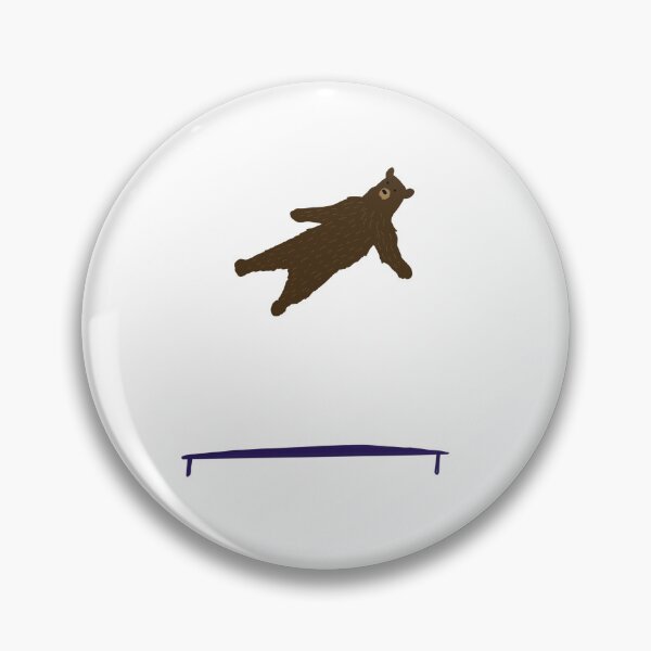 Item preview, Bear on a Trampoline designed and sold by alisons-stuff.