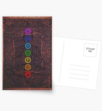 Die sieben Chakras Postkarten