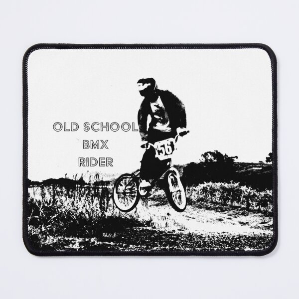 Item preview, old school bmx rider designed and sold by ricobarinas.