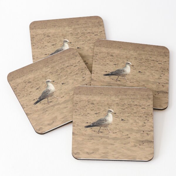 Item preview,  seagull on sandy beach designed and sold by Francespoppy.