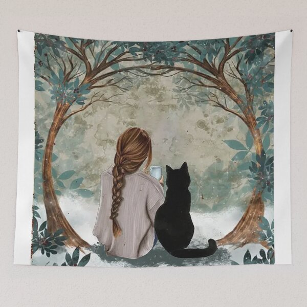 Item preview, The Black Cat Ans She Lived designed and sold by xavierobligas.