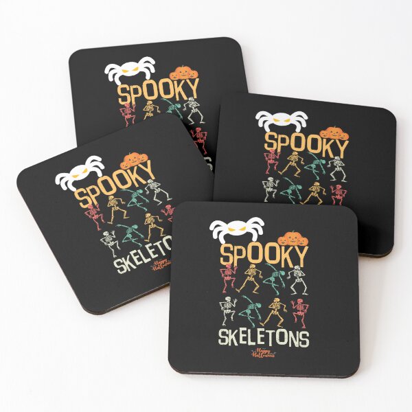Item preview, Spooky Skeletons.  Happy Halloween. designed and sold by Marvett-World.