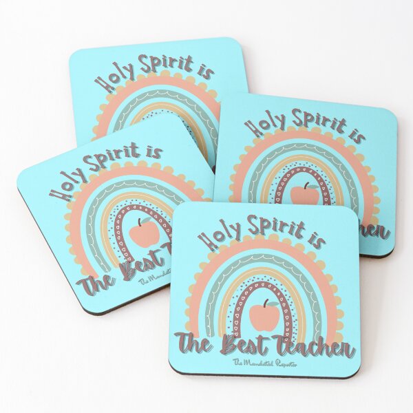 Item preview, Holy Spirit is the Best Teacher - Aqua designed and sold by TheReporter1.