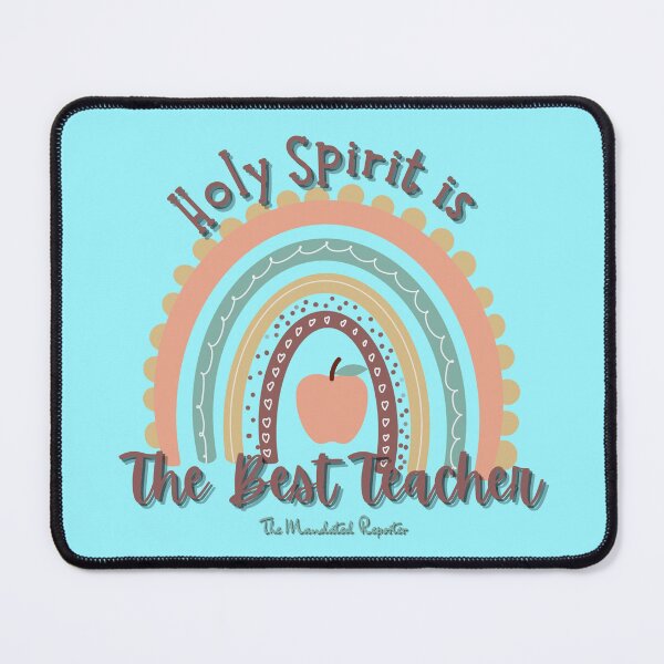 Item preview, Holy Spirit is the Best Teacher - Aqua designed and sold by TheReporter1.