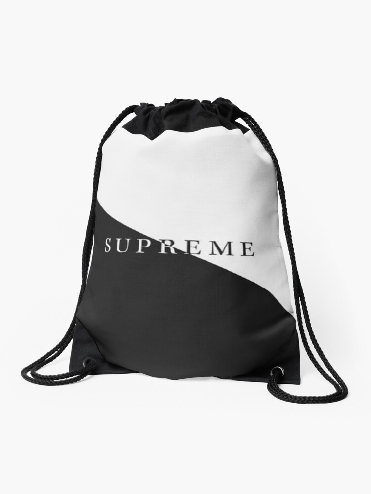 supreme drawstring bag