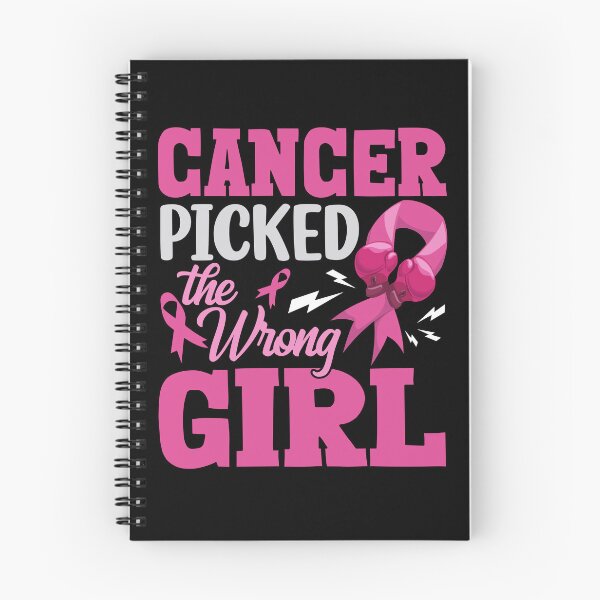 Item preview, Cancer Picked The Wrong Girl Breast Cancer Awareness. designed and sold by ElzaMathurinppi.