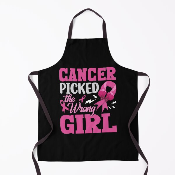 Item preview, Cancer Picked The Wrong Girl Breast Cancer Awareness. designed and sold by ElzaMathurinppi.