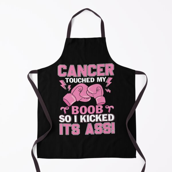 Item preview, Cancer Touch My Boob So I Kicked Its Ass Breast Cancer Awareness designed and sold by ElzaMathurinppi.
