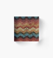 Mayan Calendrical Acrylic Block