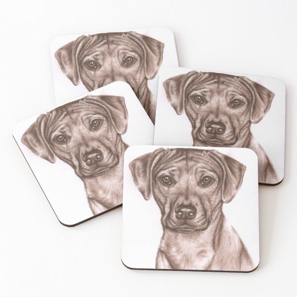 Item preview, Rhodesian Ridgeback Portrait designed and sold by Arts & Dogs.