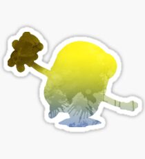 Character Inspired Silhouette Sticker