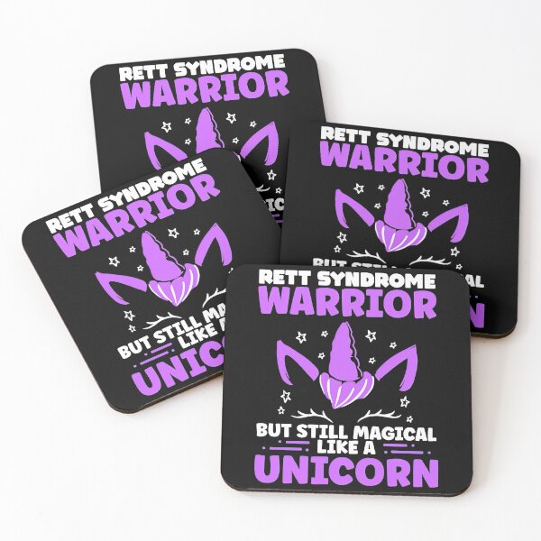 Item preview, Rett Syndrome Rett Syndrome Awareness Purple Magical Unicorn designed and sold by TerrellOneal.