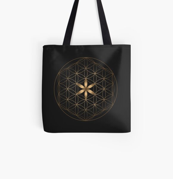 The Flower Of Life All Over Print Tote Bag