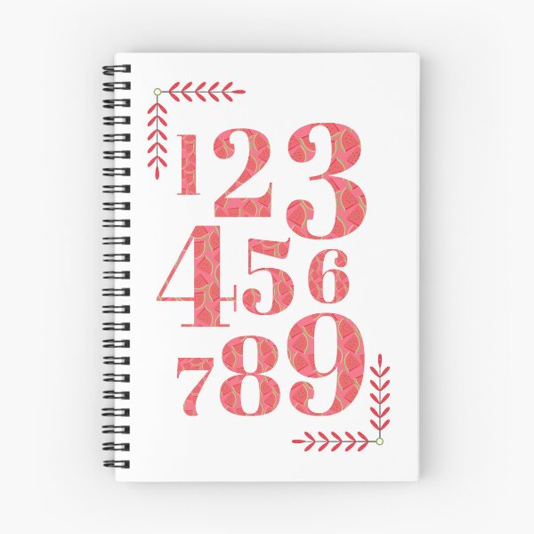 Item preview, Kids Wall Art Numbers 1-9 Pink Watermelon Theme designed and sold by BelleZeare.