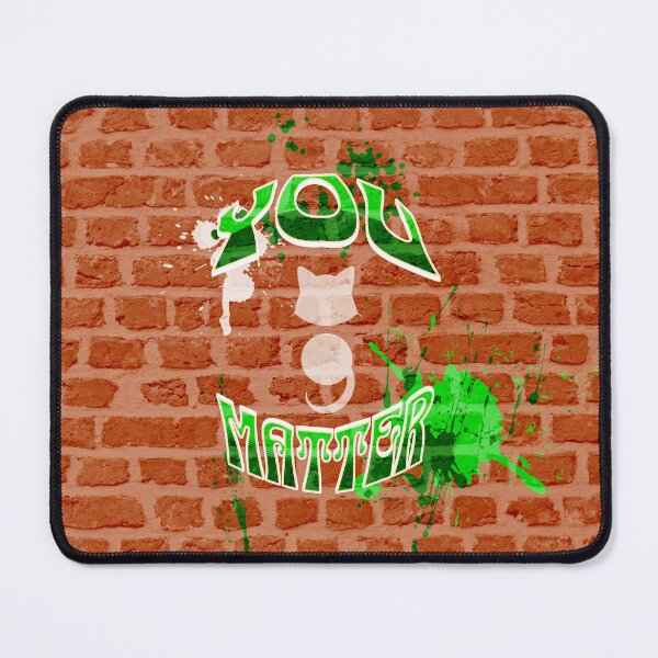 Item preview, Semicolon Cat (You Matter - Graffiti) designed and sold by SimplyMe-Plus.