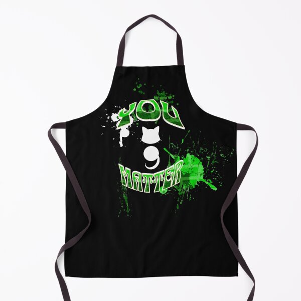 Item preview, Semicolon Cat (You Matter - Graffiti) designed and sold by SimplyMe-Plus.