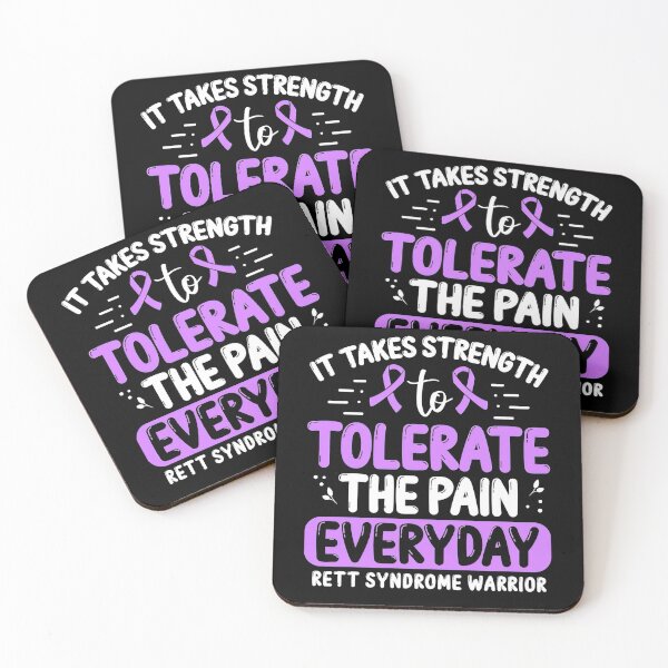 Item preview, Rett Syndrome Rett Syndrome Awareness Purple Ribbon Fighter designed and sold by TerrellOneal.